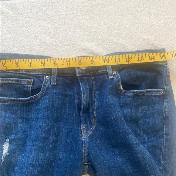 Levi's Blue Skinny Jeans with Distressed Details - Picture 7 of 11